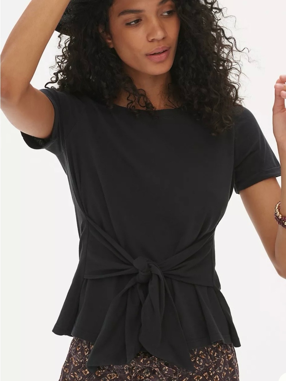 Anthropologie tie tee